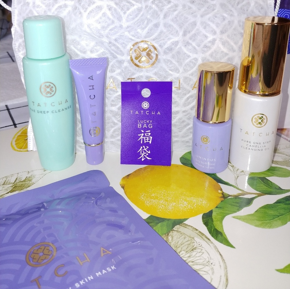 Sold Tatcha Lucky Bag Fukubukuro 5 items+bag $100